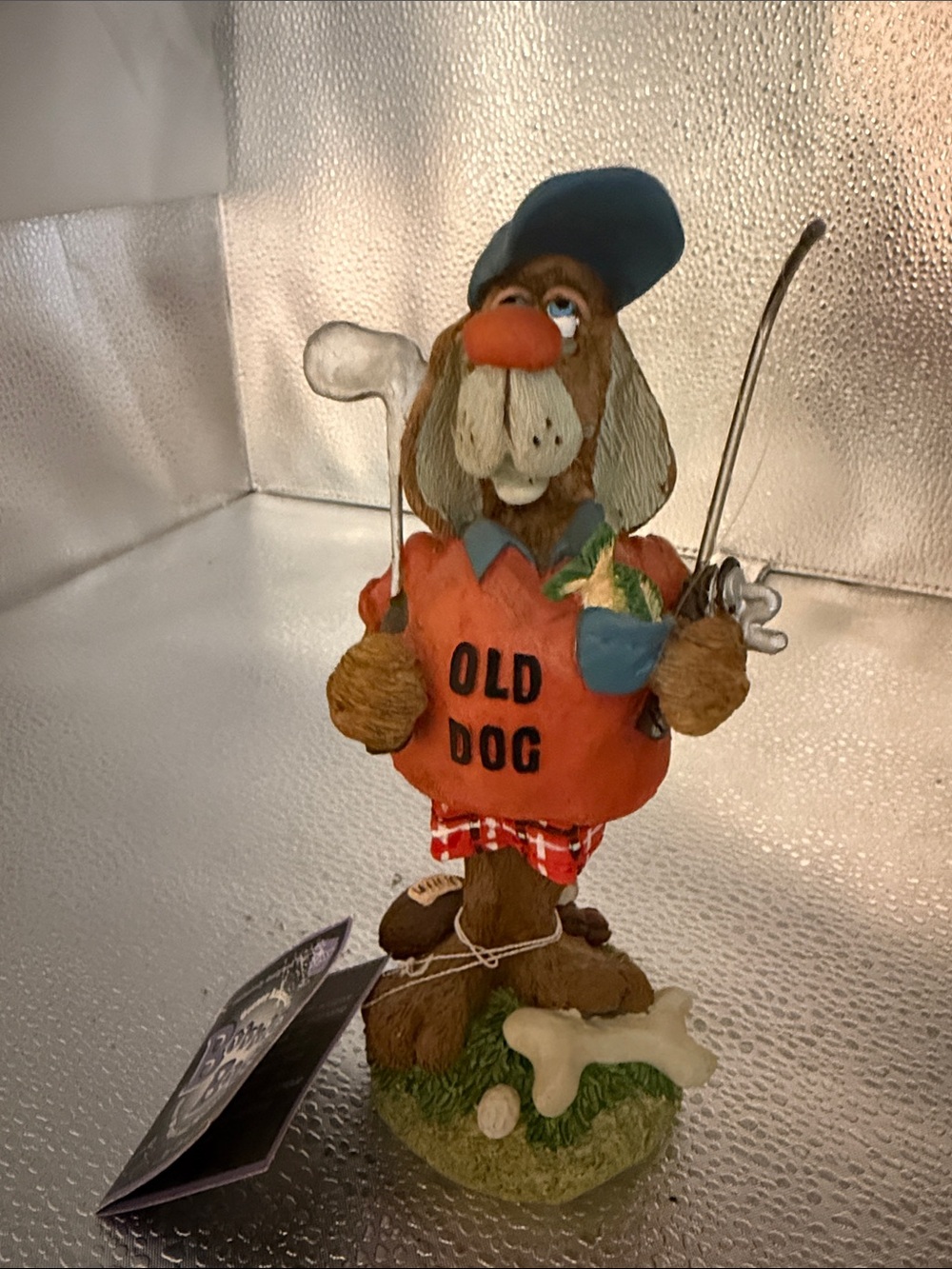 Vintage “Old Dog “Bobble Bods retired dog